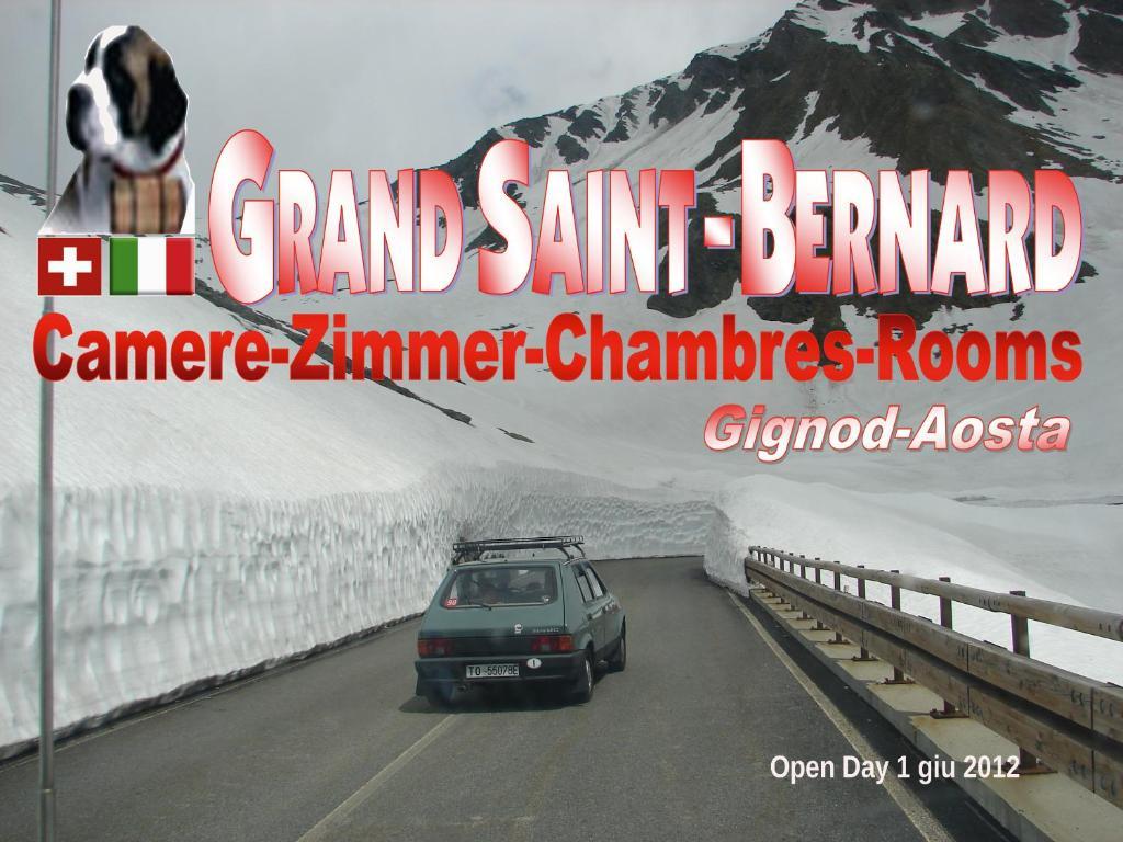 Affittacamere Grand Saint Bernard Gignod Exterior photo